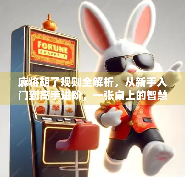 麻将胡了规则全解析，从新手入门到高手进阶，一张桌上的智慧博弈！