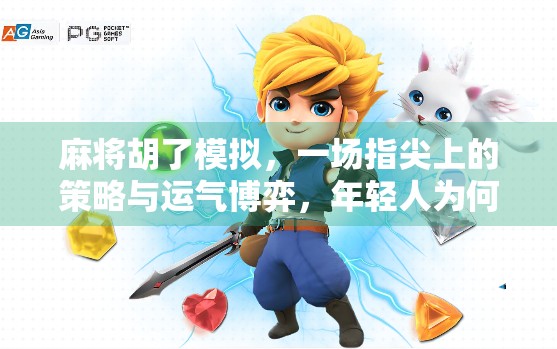 麻将胡了模拟，一场指尖上的策略与运气博弈，年轻人为何沉迷？