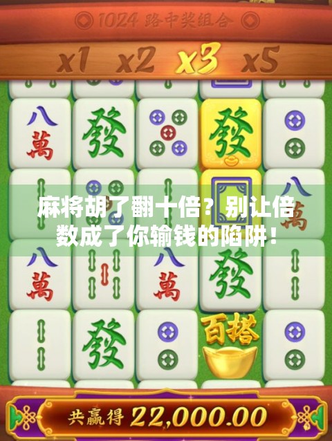 麻将胡了翻十倍？别让倍数成了你输钱的陷阱！