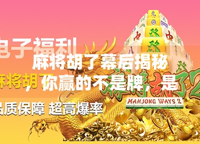 麻将胡了幕后揭秘，你赢的不是牌，是心理战与人性博弈！