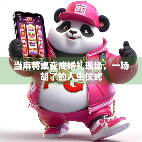 当麻将桌变成婚礼现场，一场胡了的人生仪式