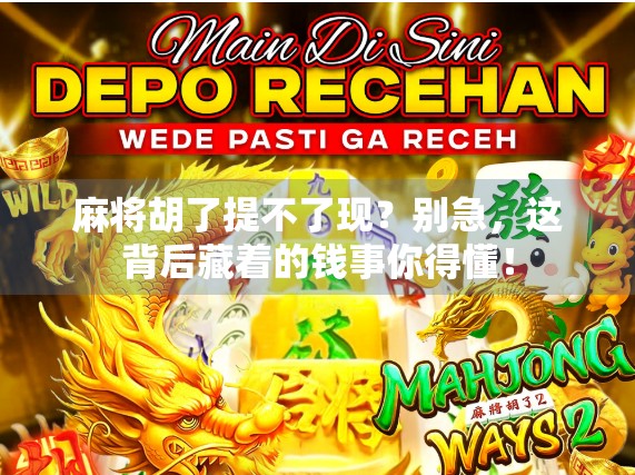 麻将胡了提不了现？别急，这背后藏着的钱事你得懂！