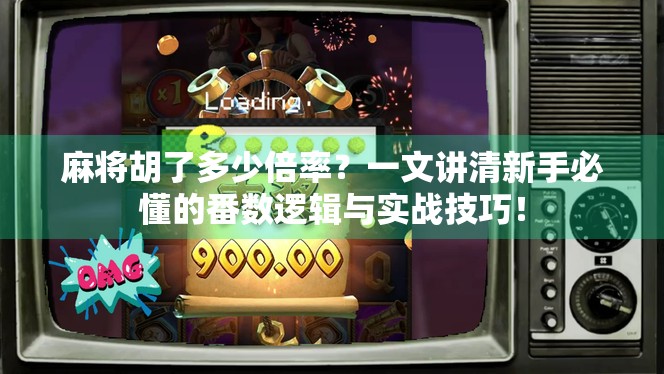 麻将胡了多少倍率？一文讲清新手必懂的番数逻辑与实战技巧！