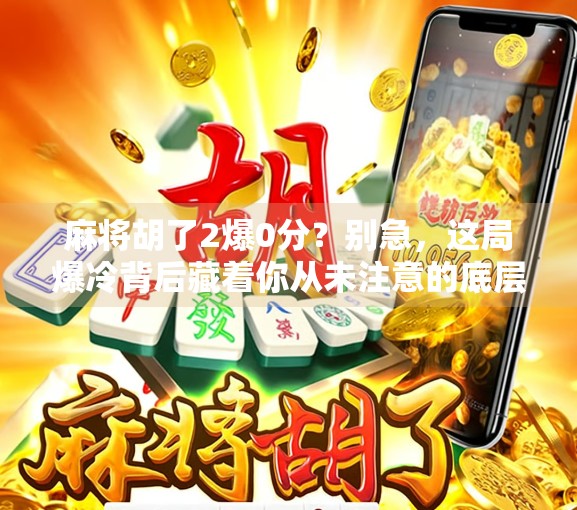 麻将胡了2爆0分？别急，这局爆冷背后藏着你从未注意的底层逻辑！