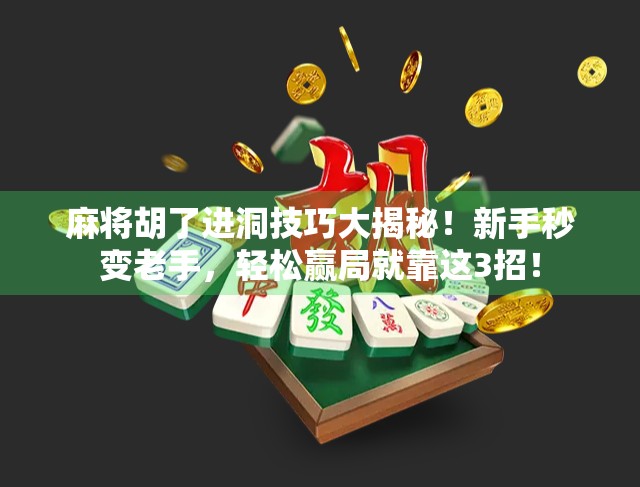 麻将胡了进洞技巧大揭秘!新手秒变老手,轻松赢局就靠这3招!