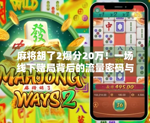 麻将胡了2爆分20万！一场线下赌局背后的流量密码与人性博弈