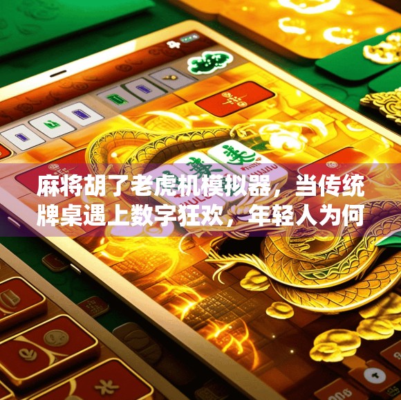 麻将胡了老虎机模拟器，当传统牌桌遇上数字狂欢，年轻人为何沉迷其中？