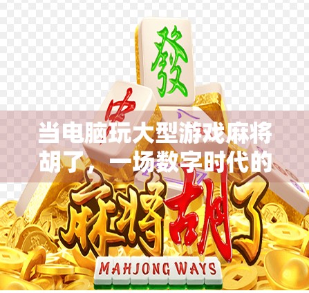 当电脑玩大型游戏麻将胡了，一场数字时代的文化奇观
