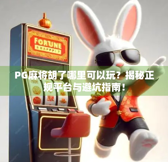 PG麻将胡了哪里可以玩？揭秘正规平台与避坑指南！