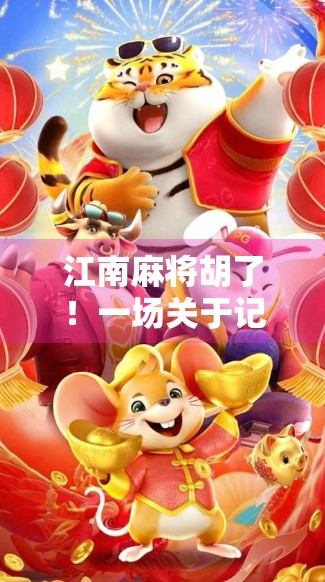 江南麻将胡了！一场关于记忆、乡愁与烟火气的牌局人生