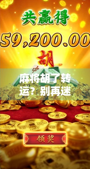 麻将胡了转运？别再迷信牌运了，真正转运的其实是你的心态！